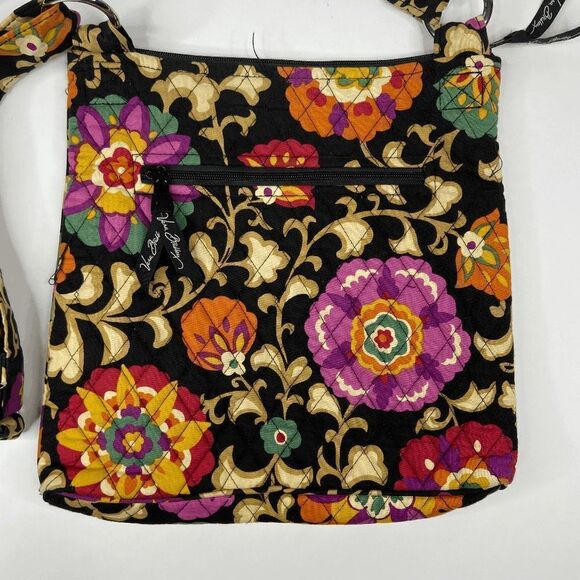Vera Bradley Suzani Hipster Zip Closure Crossbody Bag Women's Floral Size 11" - Picture 6 of 9